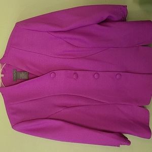 Ladies purple suit size 18